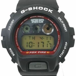 美品 CASIO カシオ G-SHOCK ジーショック 腕時計 DW-6900 クオーツ キャプテンサンタ お台場 MUSEUM & MUSEUM オープン記念 動作OK 箱付