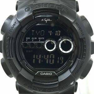 CASIO カシオ G-SHOCK ジーショック Nigel Sylvester コラボ 腕時計 GD-101NS クオーツ デジタル ラウンド ブラック ウォッチ 動作確認済み