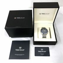 超美品 TAGHEUER タグホイヤー フォーミュラ1 腕時計 クオーツ CAZ1014.BA0842 クロノグラフ カレンダー コレクション 箱付 動作確認済み._画像10