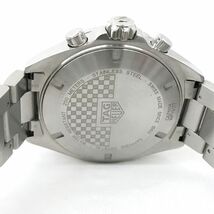 超美品 TAGHEUER タグホイヤー フォーミュラ1 腕時計 クオーツ CAZ1014.BA0842 クロノグラフ カレンダー コレクション 箱付 動作確認済み._画像7