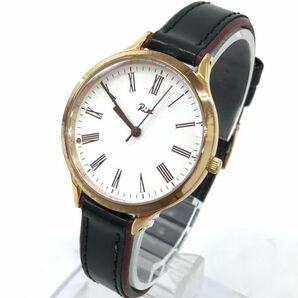 美品 SEIKO セイコー ALBA アルバ Riki リキ 腕時計 AKQK VJ21-KFZ0 クオーツ アナログ ラウンド シルバー ブラック レッド 動作確認済みの画像3