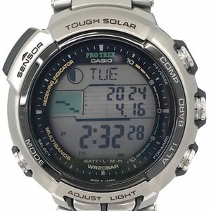  очень красивый товар CASIO Casio PROTREK Protrek MANASLUmanasru наручные часы PRX-2500T-7 радиоволны солнечный многополосный 6 цифровой рабочее состояние подтверждено с коробкой 