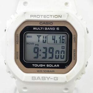 CASIO カシオ Baby-G ベビーG ベイビージー スプリングパッケージ 腕時計 BGD-5650SP-7 電波ソーラー マルチバンド6 ホワイト 動作確認済