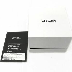 美品 CITIZEN シチズン Eco-Drive エコドライブ 腕時計 BY0140-57L 電波ソーラー ラウンド ブルー クロノグラフ TITANIUM 動作確認済みの画像7