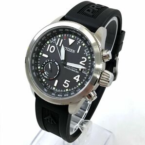 美品 CITIZEN シチズン LANDシリーズ サテライトウエーブ Eco-Drive エコドライブ 腕時計 CC3060-10E GPS 電波 ソーラー 動作確認済の画像3