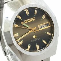 ORIENT オリエント ハイエース 腕時計 H469103-60 自動巻き アナログ ラウンド カレンダー ヴィンテージ 21石 カットガラス 動作確認済み_画像1