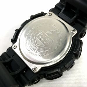 CASIO カシオ G-SHOCK ジーショック 腕時計 GA-100CB-1A クオーツ アナデジ ブラック ブルー 迷彩 カモフラージュ コレクション 動作確認済の画像6
