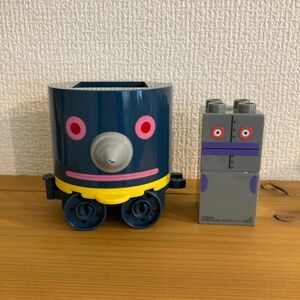 アンパンマン ブロックラボ もぐりん号 だだんだん 車 プリントブロック 非売品 レア もぐりん 廃盤