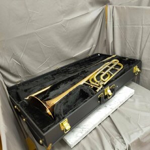 T7693＊【中古】C.G.CONN コーン TRB 88HR Rose Brass Bell テナーバストロンボーン ハードケース付きの画像1