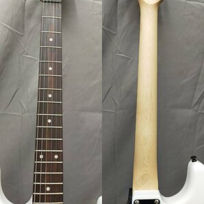 T7742＊【中古】Squier by Fender スクワイヤー フェンダー STRATCASTER エレキギター ソフトケース付の画像4