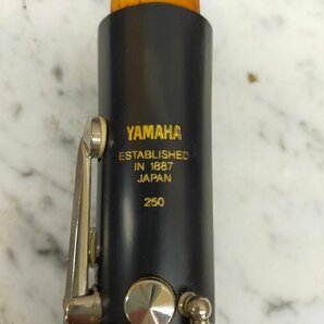 T7804＊【中古】YAMAHA ヤマハ YCL-250 クラリネット ハードケース付きの画像6