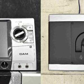 【直】F☆第一興商 FREE DAM 業務用 カラオケ DAM-F750HD ラック DSR-F75 法人様のみ JITBOX利用可能 かご台車一個専用 ☆現状品☆の画像3