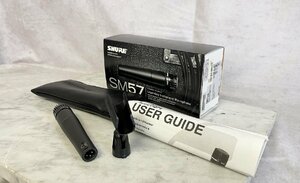 K●【中古】SHURE SM57 マイクロフォン ダイナミックマイク シュアー