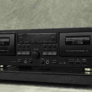 F☆TEAC ティアック カセットデッキ W-890R B ☆中古☆の画像1