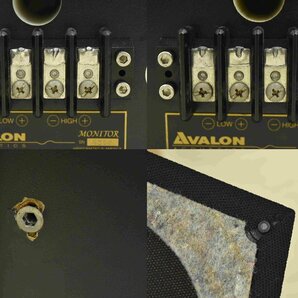 F☆AVALON アヴァロン ACOUSTICS スピーカーペア MONITOR スタンド付き ☆中古☆の画像9