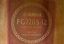 F☆YAMAHA ヤマハ アコースティックギター 12弦 FG720S-12 ☆中古☆_画像9