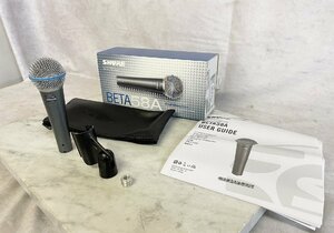 K●【中古】SHURE BETA58A ② ダイナミックマイク シュアー