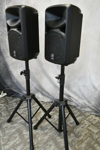 K●【現状品】YAMAHA 400S スピーカーシステムペア スタンド付き ヤマハ