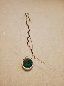 昇竜 ワイヤーアート 針金工作 インテリア オリジナル 置き物 ハンドメイド