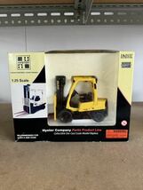 フォークリフト　ミニチュアフォーク HYSTER マスト上下可能 新品　箱あり　希少_画像7