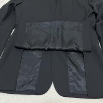 1円スタート！希少サイズXL/極美品 バーバリーブラックレーベル BURBERRY BLACK LABEL 裏地ロゴ テーラードジャケット 2B 冠婚葬祭_画像6