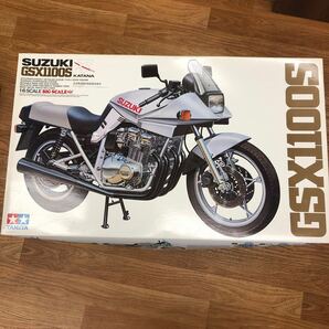 【未組品】プラモデル TAMIYA タミヤ SUZUKI スズキ GSX1100S 刀 カタナ 1：6 BIG SCALE バイク 長期保管品◆No6277の画像1