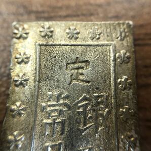 【コレクター必見】古銭 一分銀 銀座常是 銀貨 硬貨 貨幣 約8.6g◆No4668-6の画像5