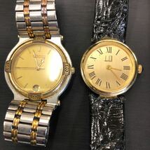 【整理品】ジャンク時計おまとめ dunhill GUCCI SEIKO CITIZEN ELGINその他 ジャンク 腕時計 まとめ お宝さがし◆_画像2