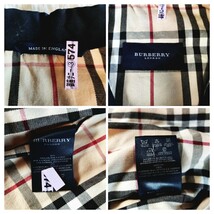 BURBERRY LONDON ②【高級モデル 英国製】バーバリーロンドン ジャケット ブルゾン アウター ノバチェック ブラック 黒 made in ENGLAND_画像6