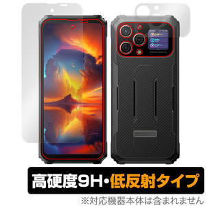 Blackview BL8000 表面 サブディスプレイ セット 保護 フィルム OverLay 9H Plus スマホ用保護フィルム 高硬度 アンチグレア 反射防止