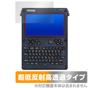 ClockworkPi uConsole 保護 フィルム OverLay Plus Premium for ClockworkPi uConsole 液晶保護 アンチグレア 反射防止 高透過 指紋防止