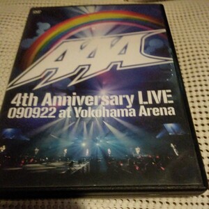 AAA 4th Anniversary LIVE 090922 at Yokohama Arena DVD