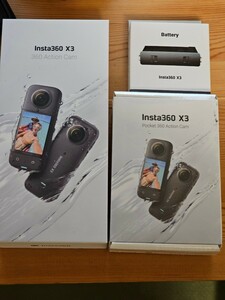 Insta360 X3 360度カメラ 防水 5.7K