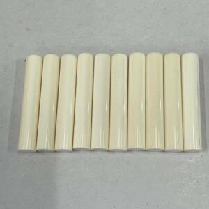  not yet carving stamp material 10.5mm 10ps.@ set sale crack * dirt equipped cow angle material etc. ivory manner [ZB-02]