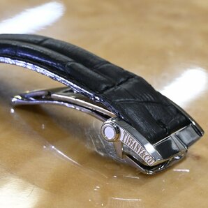 本物 極上品 ティファニー 新型 アトラス ジェント クロノグラフ メンズウォッチ 男性用自動巻腕時計 ブラック文字盤 TIFFANY&Co.の画像9