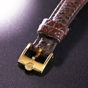 本物 超美品 センチュリー K18ゴールド 12Pダイヤ MOP文字盤 アメジスト タイムジェム ハイジュエリーウォッチ 金無垢腕時計 CENTURYの画像8