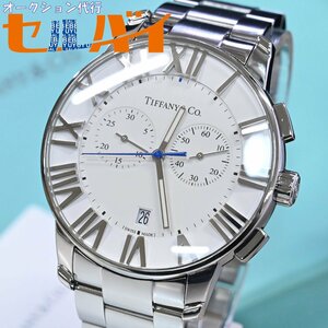  genuine article finest quality goods Tiffany 42mmjentsu size Atlas dome chronograph men's watch for man wristwatch original breath preservation box booklet attaching 