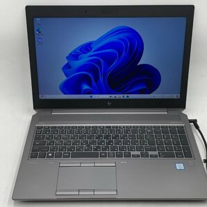 訳アリ 【 3Dゲーム開発やグラッフィック設計にも◎ 】 NVIDIA Quadro P1000 HP ZBook 15 G5 Mobile Workstation 高性能Core i7-8750Hの画像2