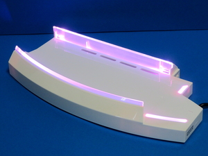 SONY PlayStation3 начальная модель для подставка HORI производства illumination балка TIKKA ru подставка 3 белый LED розовый б/у PS3 PlayStation 3