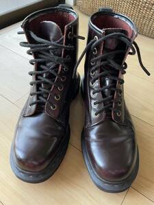 Dr.Martens/ Dr. Martens /8 hole boots /made in ENGLAND/ England made / Swagger special order /SWAGGER/ secondhand goods / body only /26.5-27.0cm