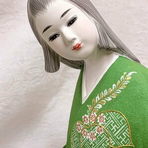 13901/博多人形「野辺の唄」柴田闘夫作 伝統工芸 日本人形 郷土玩具の画像7