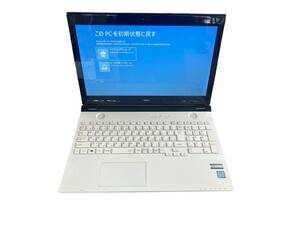 to0224 i3第6世代 NEC LaVie Direct PC-GN232FSA8/i3-6100U 2.3GHz/4GB/500GB/カメラ/無線/BLUETOOTH/DVD/15.6インチ/Windows10