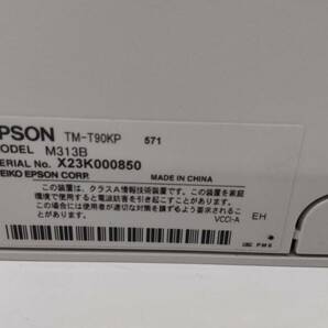 0604k0304 EPSON エプソン サーマル レシート プリンター TM-T90KP MODEL M313B キッチンプリンターの画像4