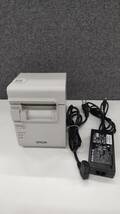 0604k0304 EPSON エプソン サーマル レシート プリンター TM-T90KP MODEL M313B キッチンプリンター_画像1