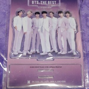 BTS 公式　新品未開封　BTS THEBEST 非売品　ノベルティ　アクリルスタンド　アクスタ