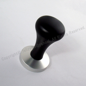  new goods Espresso for tamper wood black steering wheel 51mmte long gi etc. 