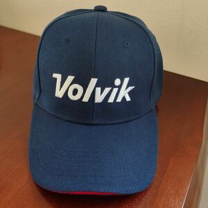 新品 未使用品 Volvik キャップ フリーサイズ ネイビー 帽子 ボルビック ゴルフウェア 