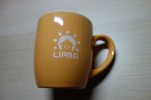 マグカップ　コップ　LIPRA　リプラ　オレンジ　陶磁器