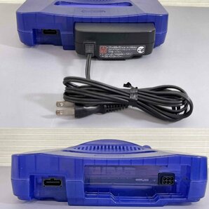 ▼中古品▼ Nintendo ニンテンドー64 NUS-001 ミッドナイトブルー （12224030503854NM)の画像6