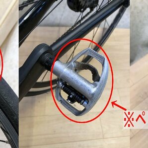 ＜持ち帰り限定・配送不可＞※サビあり 中古品 クオータ KUOTA ロードバイク KRYON15 フレーム：XSサイズ（31324040405330IK）の画像7